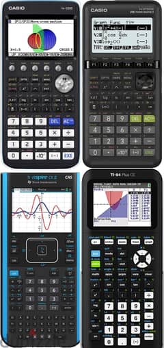 Casio CG50 - Casio 9750GIII - Texas Ti84 - Texas TI nspire CAS II 0