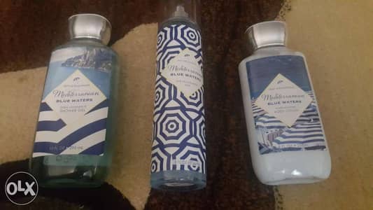 Mediterranean Blue water collection