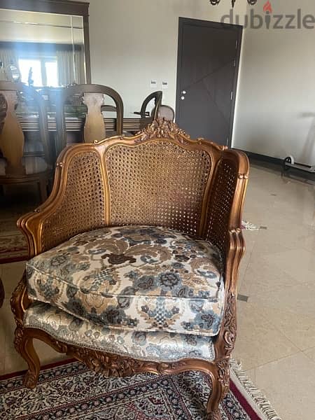sofa and two chairs 1