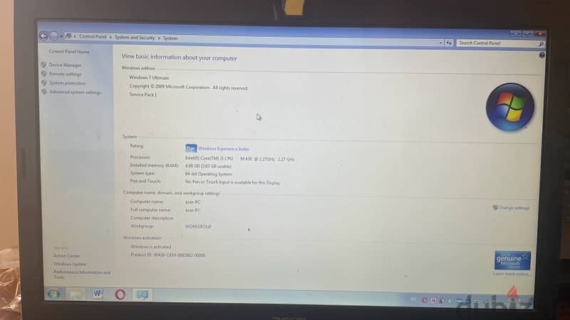 Acer Aspire 5741G 1