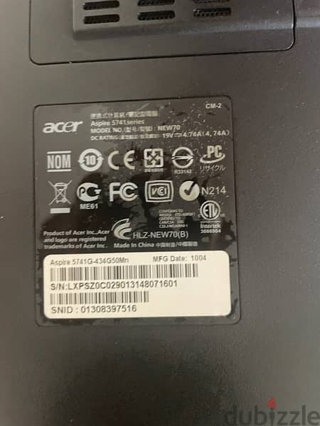 Acer Aspire 5741G 6