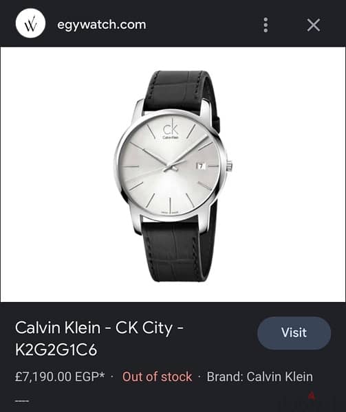 Original CK Calvin Klein watch وارد الخارج استخدام بسيط 7