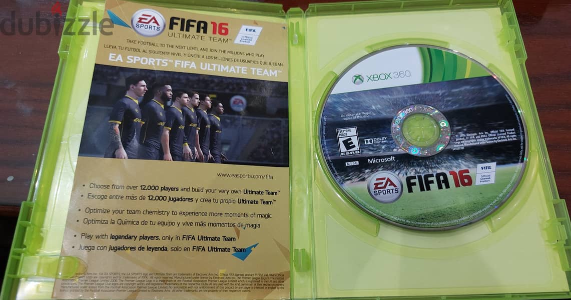 FIFA16 Original XBOX 360 1