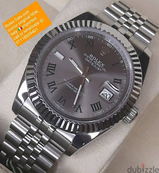 Rolex Swiss watch_date just   and /day date  mirror original 
i 2