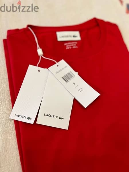Original Lacoste Red T-shirt 1