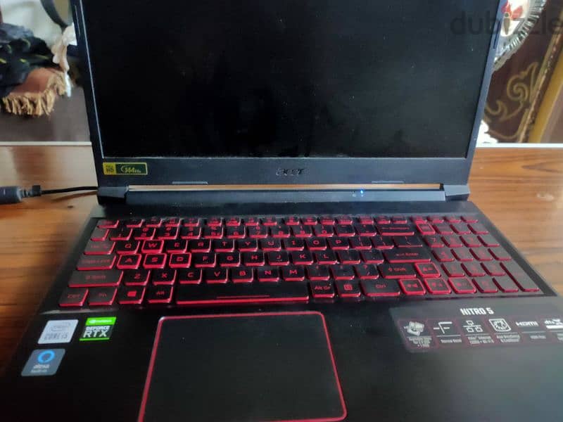 لاب توب Acer Nitro 5 استخدام خفيف اويRTX3050 2