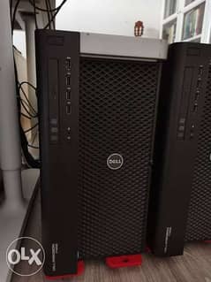 Dell T7600 with screen and keyboard workstation + GTX 1080 وركستيشن fu 0