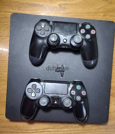 Playstation 4 Slim | بلاي ستيشن 4 سليم - أجهزة ألعاب فيديو - 198541909