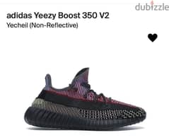 original Adidas yeezy boost 350 V2 size 40 with reflective lace