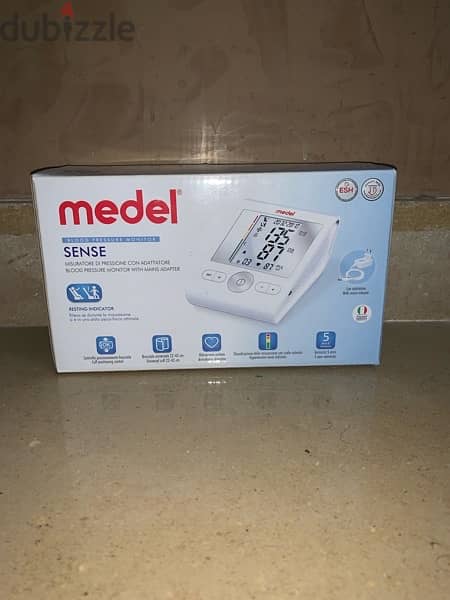 جهاز قياس ضغط الدم ماركة Medel جديد لم يستخدم 0