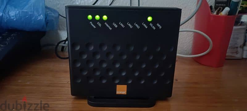 راوتر من اورنج مستعمل كالجديد ADSL يعمل بكفاءة عاليه جدا 1