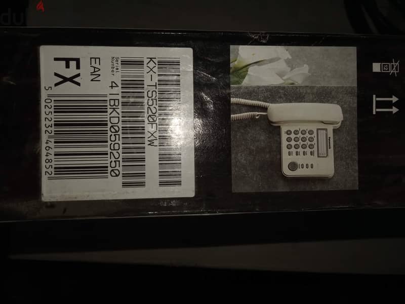 تليفون باناسونيك جديد موديل KX/TS520FX 9