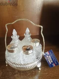 Vintage Queen silver set