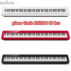 اشتري بيانو ماركه كاسيو PX 1000 جديد بضمان عام 0