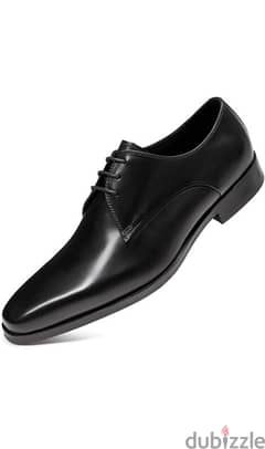 new black leather shoes