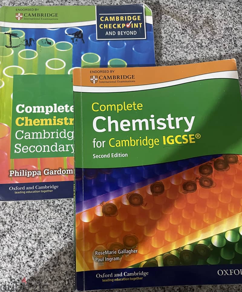 iGCSE books 3