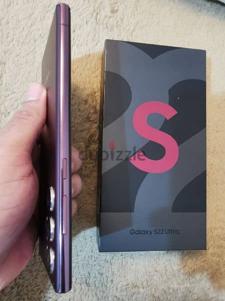 Samsung Galaxy S22 ultra 256 giga شبه جديد 6