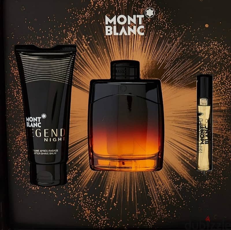 Mont Blanc Legend Night Edition 3 Pieces Gift Set 3