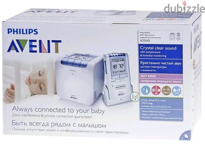 فيليبس افنت جهاز مراقبة الطفل / Philips Avent Baby Monitor / SCD535