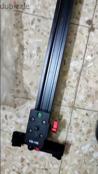 سلايدر 100 سم video camera dolly track slider Stabilization 1