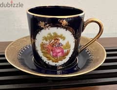 original vintage limoges coffee set 0