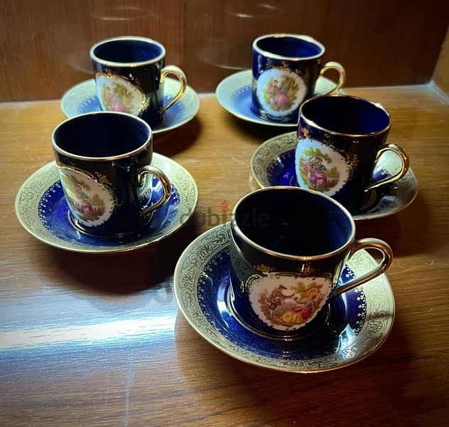 original vintage limoges coffee set 1