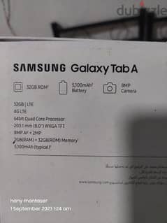 Samsung tab t295