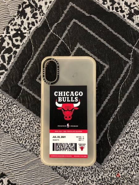 Chicago bulls cover for iPhone x 0