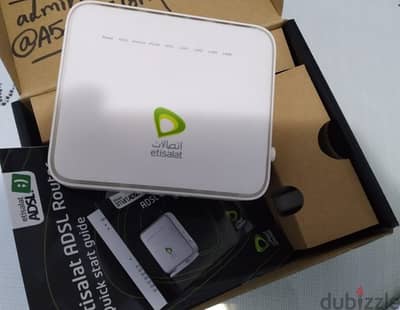 ROUTER & ACCESS POINT Etisalat HG531-V1_ADSL2 - مفتوح جميع الشبكات