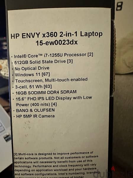 laptop HP ENVY x360 2-in-1 4