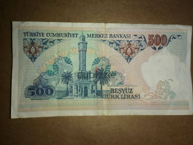 Old Turkish lira for money collectors 3