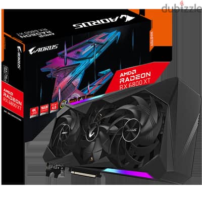 Gigabyte AORUS Radeon™ RX 6800 XT Master 4K 16G 256-bit GDDR6 For Sale