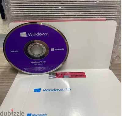 Microsoft Windows 10 Pro 32/64 Bit OEM DVD Box