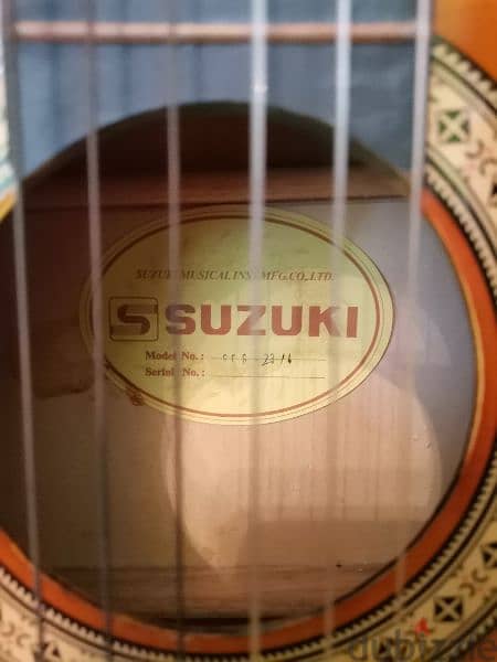 Suzuki classic guitar 3