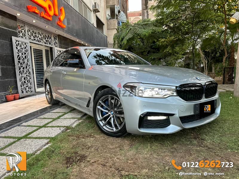 Bmw 530i  2019  M sport  فابريكا بالكامل  صيانات توكيل 1