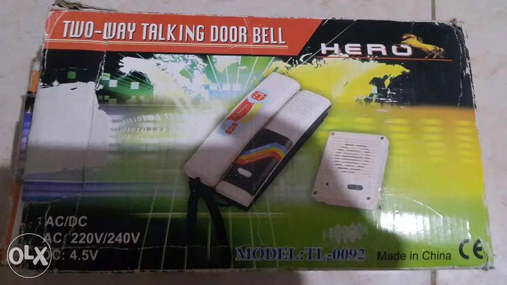 Home Intercom Voice Recorder, Brand New, Unused