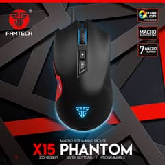 Fantech X15 Phantom RGB Gaming Mouse 0