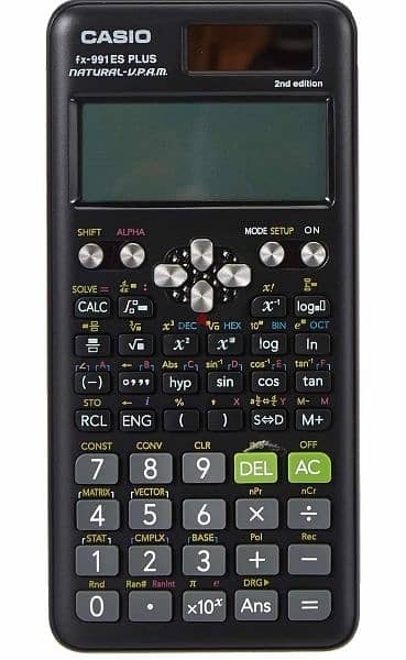 اله حاسبه كاسيو علميه casio fx 991esplus موجود شحن متوفر كميات 3