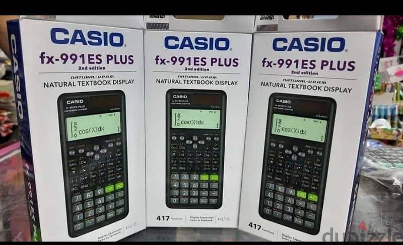 اله حاسبه كاسيو علميه casio fx 991esplus موجود شحن متوفر كميات 5