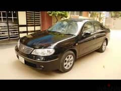 for rent Nissan sunny with driver