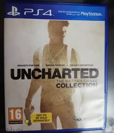 لعبة unchrted the nathan dark collrction انشارتد PS4 للبيع