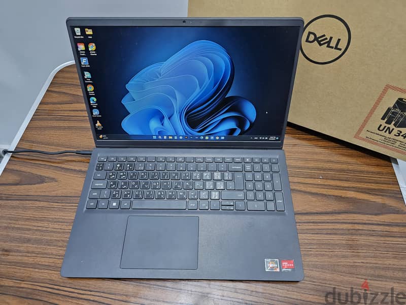 لابتوب dell vestro 3515 مع ryzen 5 مستعمل استعامل خفيف 0