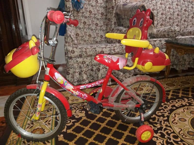 دراجه اطفال بحاله الجديد 0