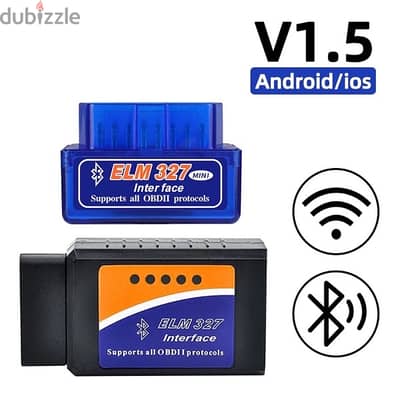 ‎جهاز كشف الاعطال للسياره  OBD2 car scan repair tool IOS android