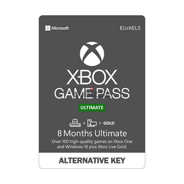 Xbox Game Pass Ultimate 8 Months أجهزة ألعاب فيديو 198703811