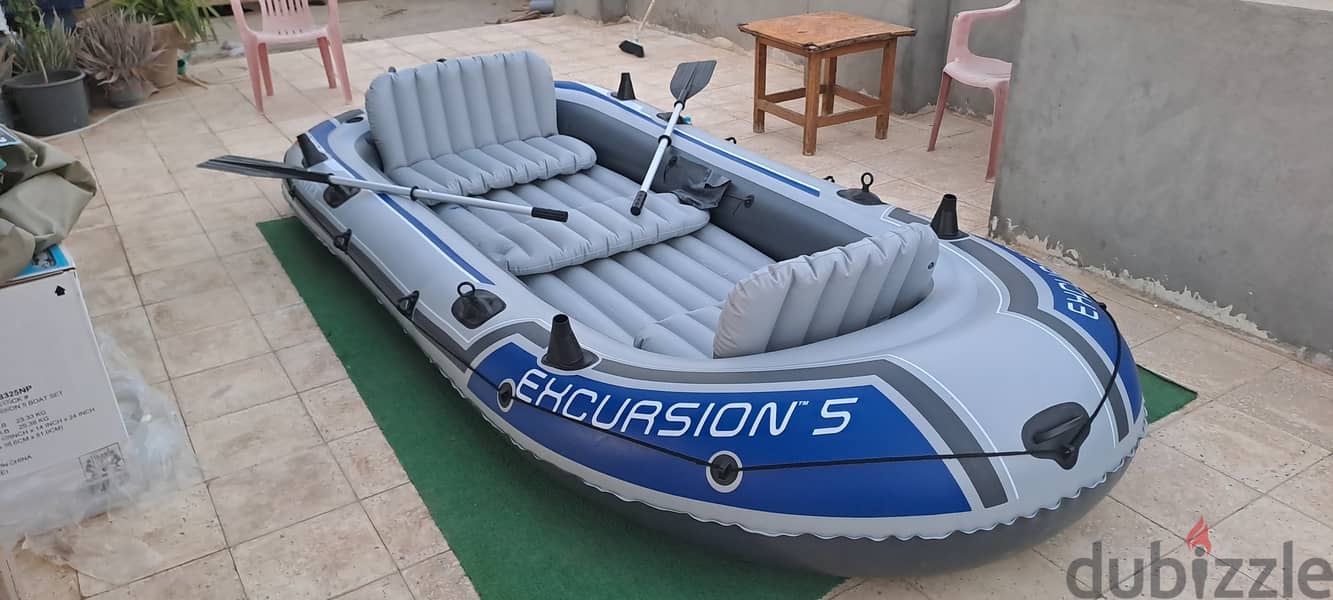 Intex Excursion 5 inflatable boat 0