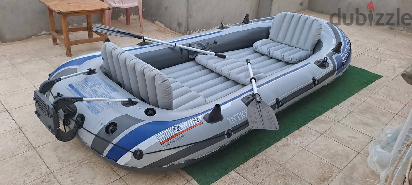 Intex Excursion 5 inflatable boat 1