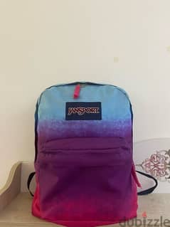 jansport one size student backpack in perfect condition 0