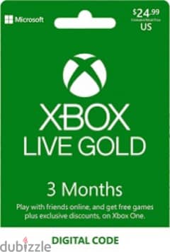 Xbox Game Pass Core (Digital Code)