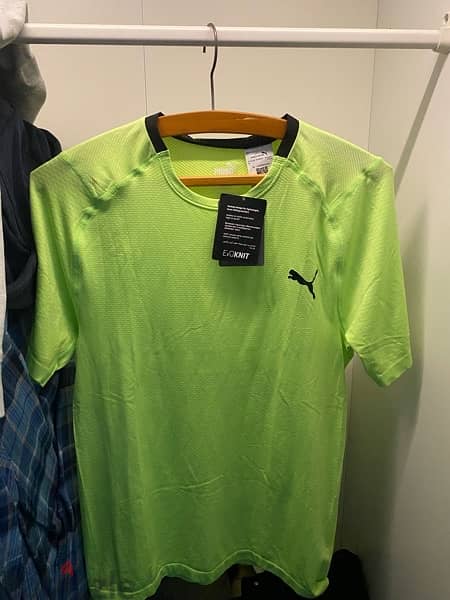 Green lime Puma Sports t-shirt 3
